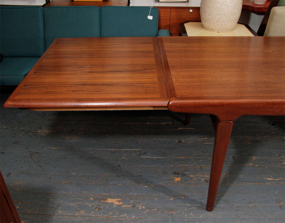 Danish Expandable Dining Table by Johannes Andersen 2